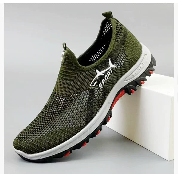 Men's Sneakers Breathable Mesh Casual Hiking Shoes