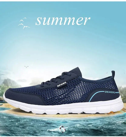 Men's Sneakers Sporty Breathable Mesh