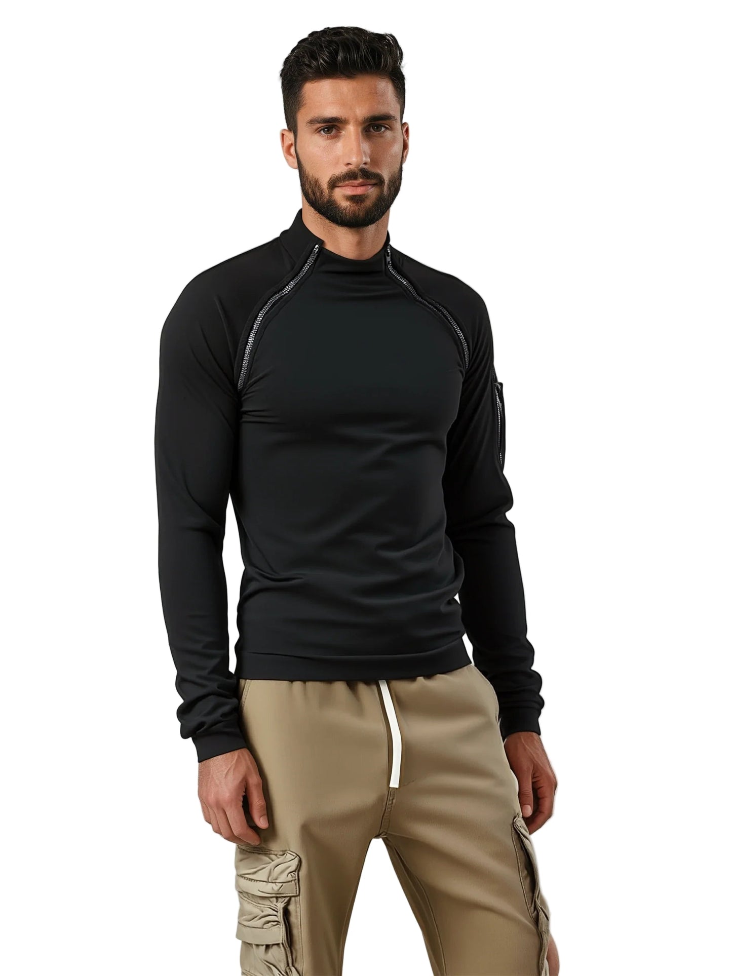 Men's Tactical Outdoor Vest With Fleece Lining