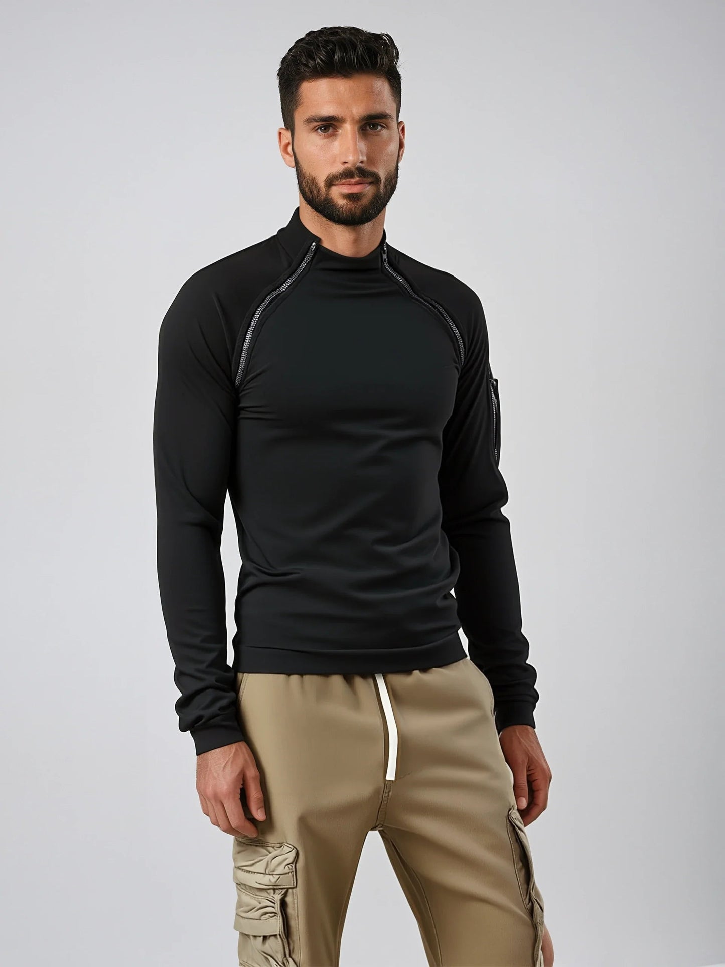 Men's Tactical Outdoor Vest With Fleece Lining