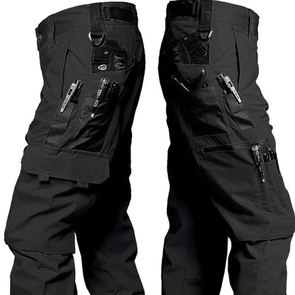 Men's Tactical Trousers with Multi-Bag Design