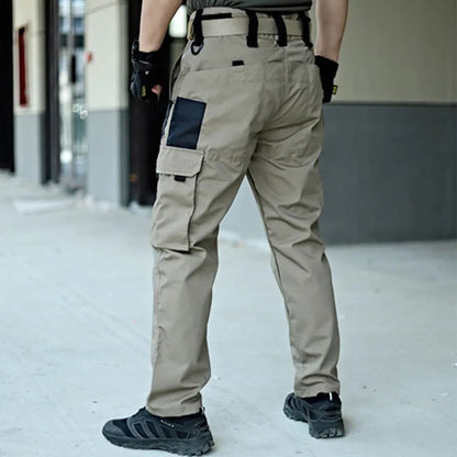 Men's Tactical Trousers with Multi-Bag Design