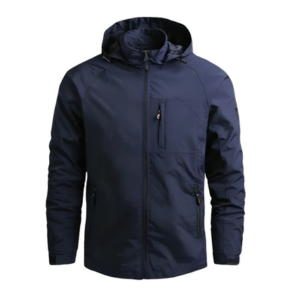 Men's Windbreaker Waterproof with Hood