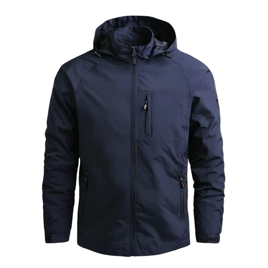 Men's Windbreaker Waterproof with Hood