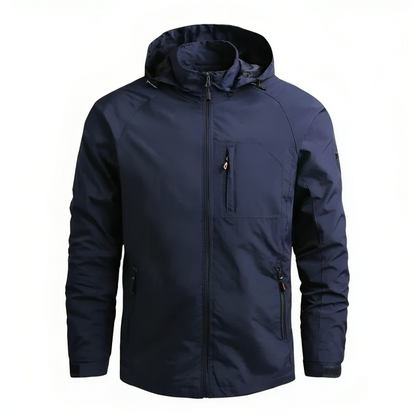 Men's Windbreaker Waterproof with Hood