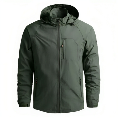 Men's Windbreaker Waterproof with Hood