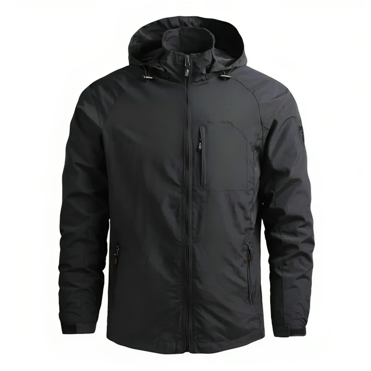 Men's Windbreaker Waterproof with Hood