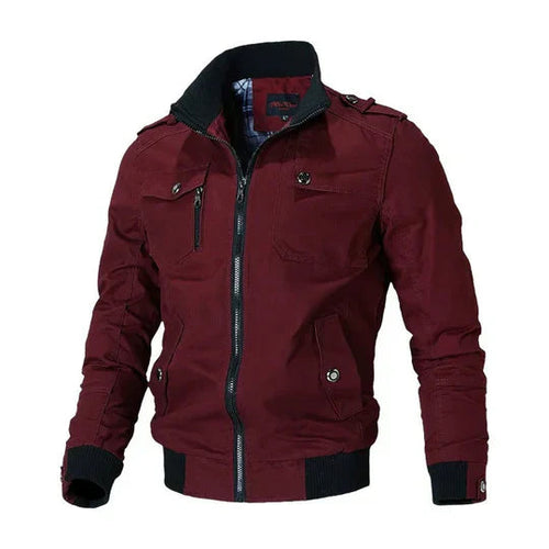 Men's Winter Bomber Jacket Windproof