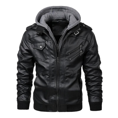 Men's Winter Coat With Hood Modern Design