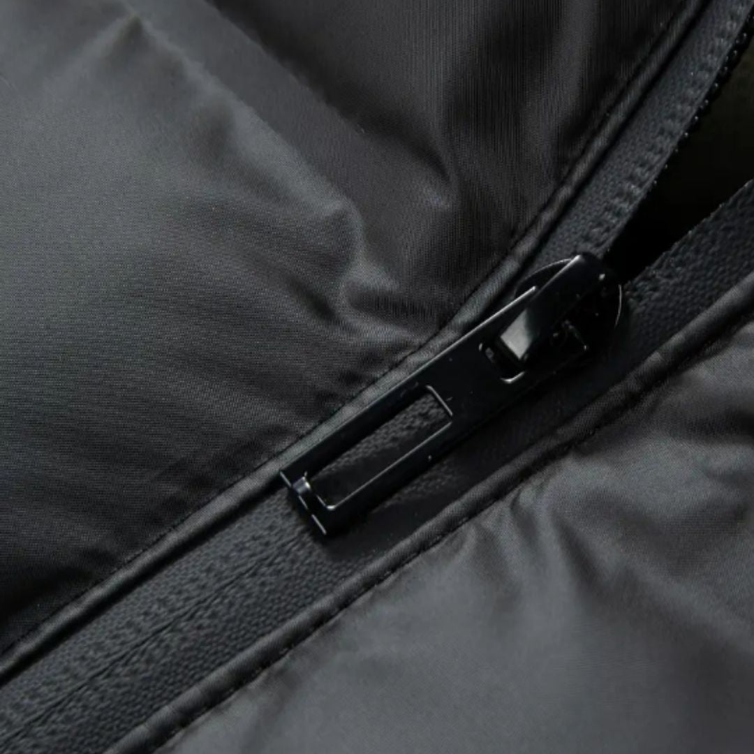 Men's Winter Jacket Pilot With Removable Fur Collar