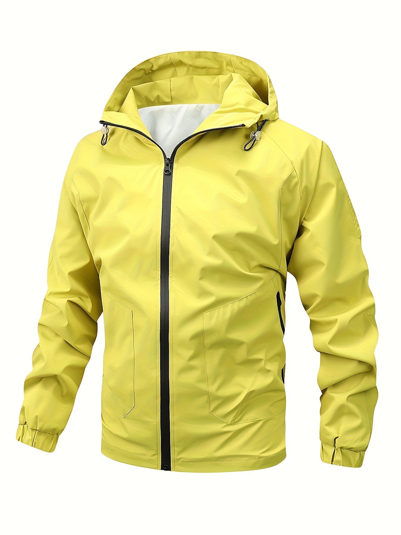 Men's Hooded Jacket Casual Style