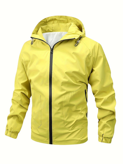 Men's Hooded Jacket Casual Style