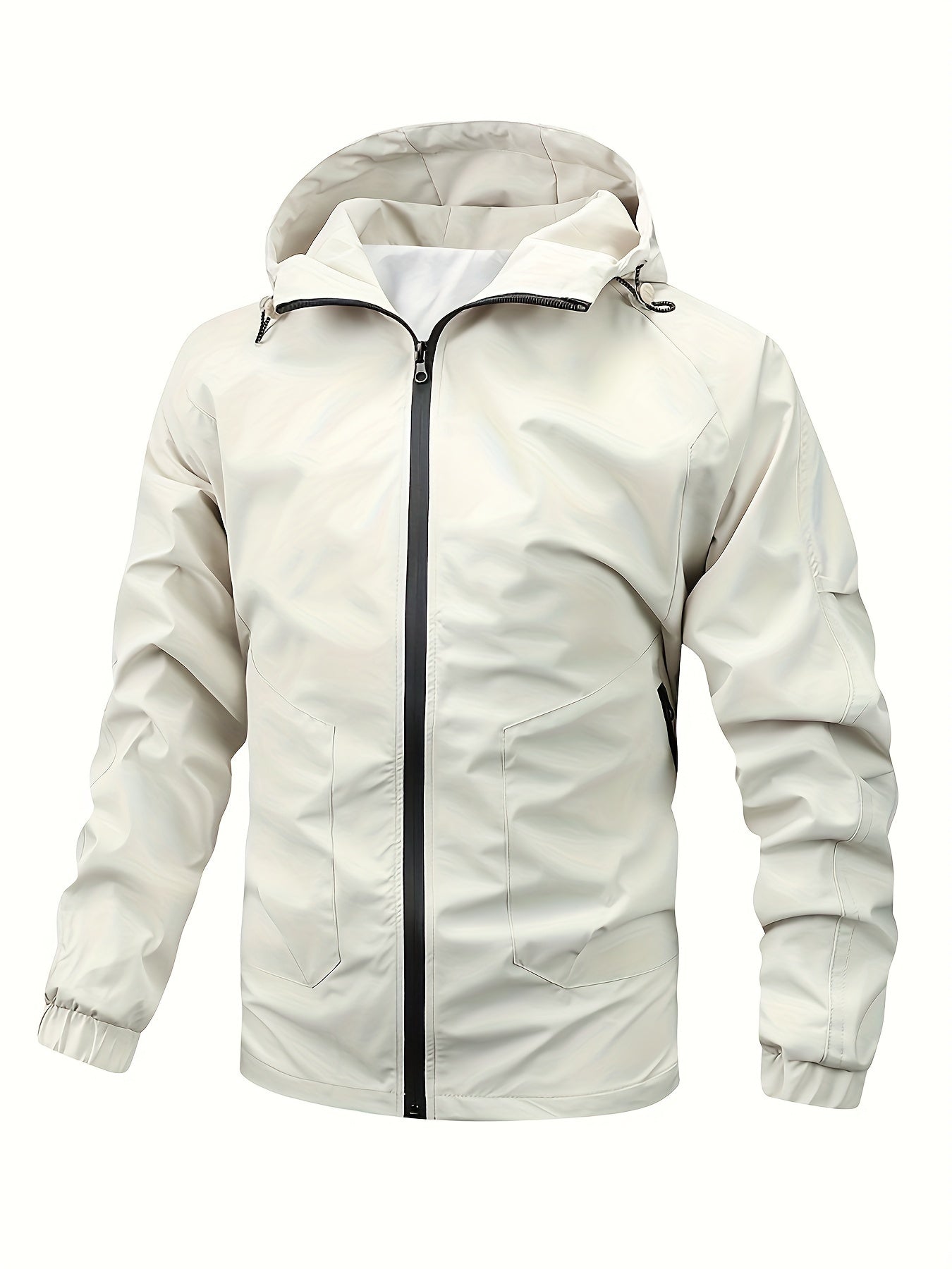 Men's Hooded Jacket Casual Style
