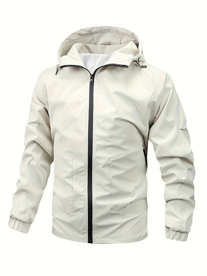 Men's Hooded Jacket Casual Style