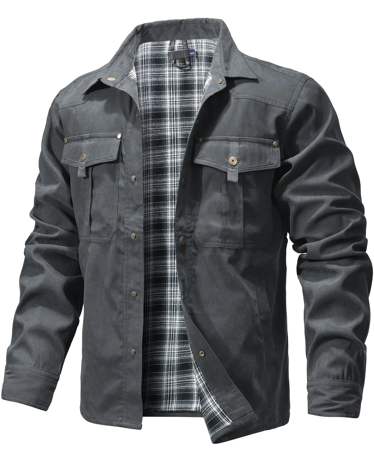 Herren Overshirt Casual Flannel