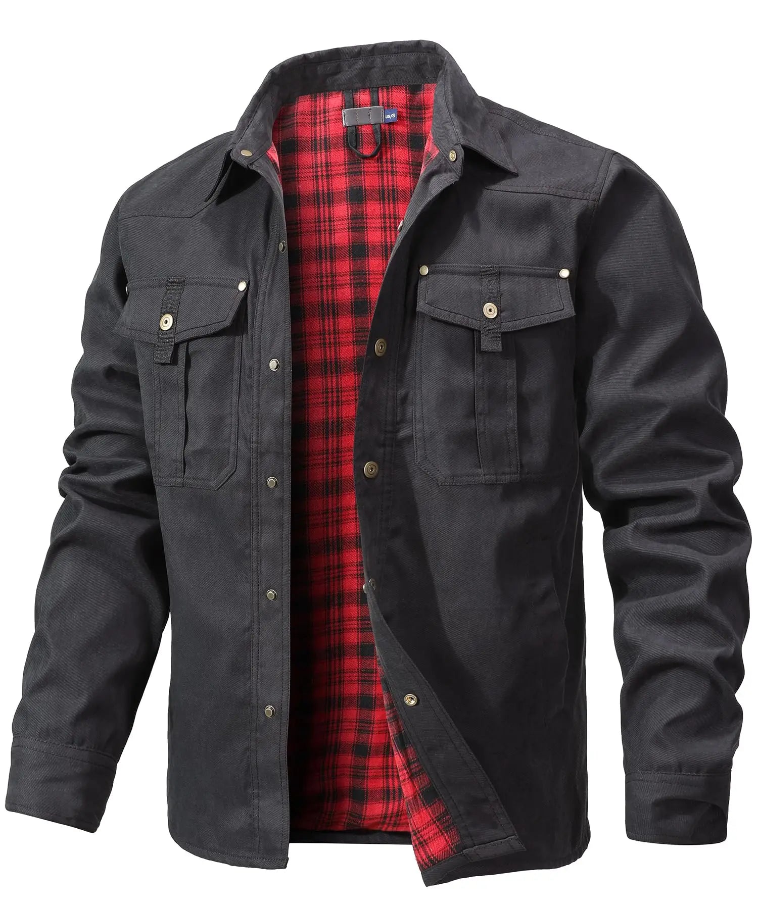 Herren Overshirt Casual Flannel