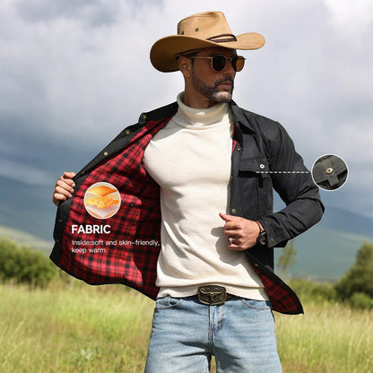 Herren Overshirt Casual Flannel