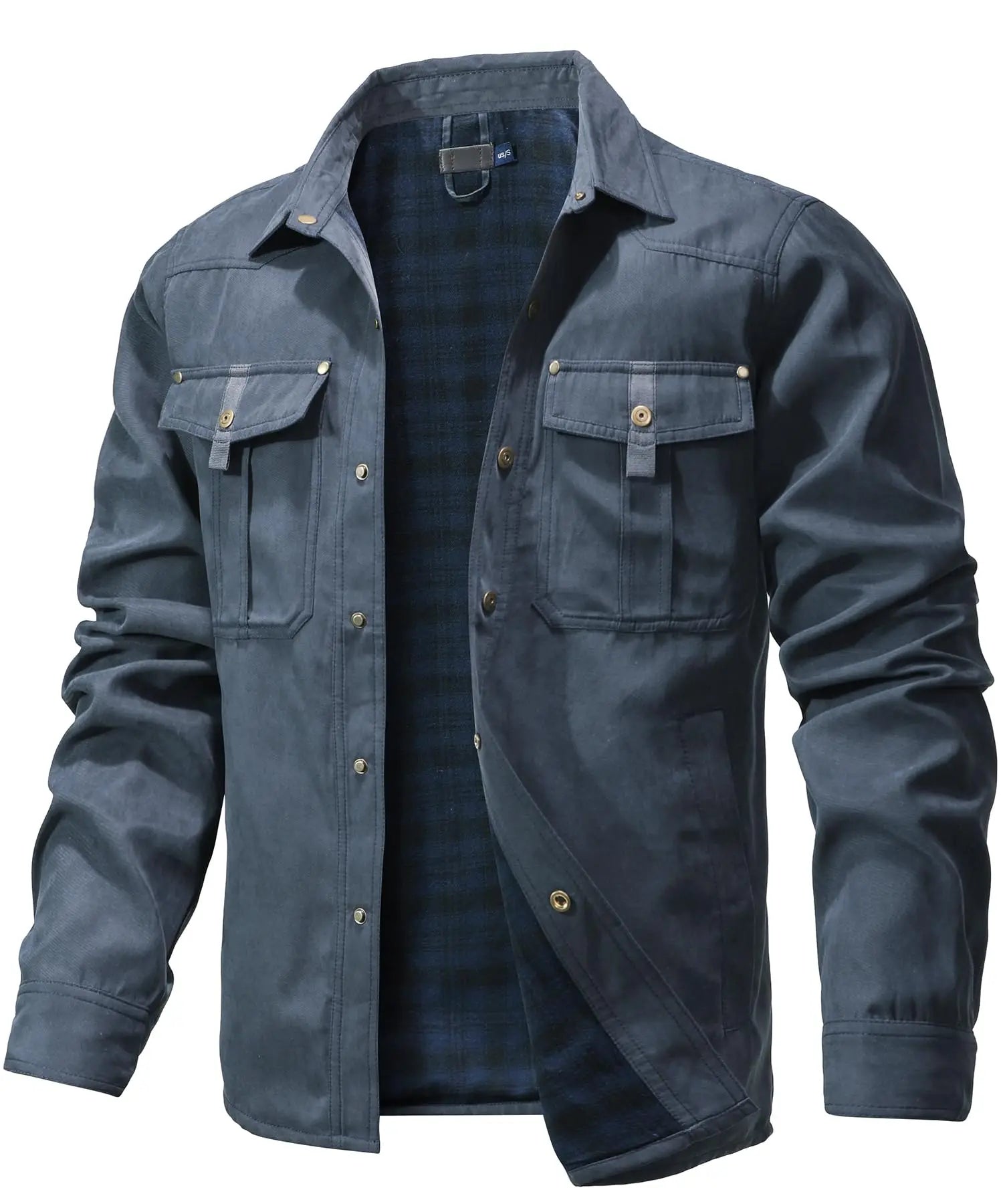Herren Overshirt Casual Flannel