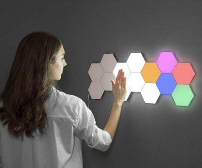 Hexagonal Modular Touchlights
