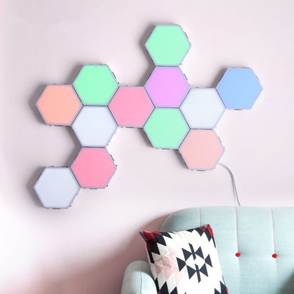 Hexagonal Modular Touchlights
