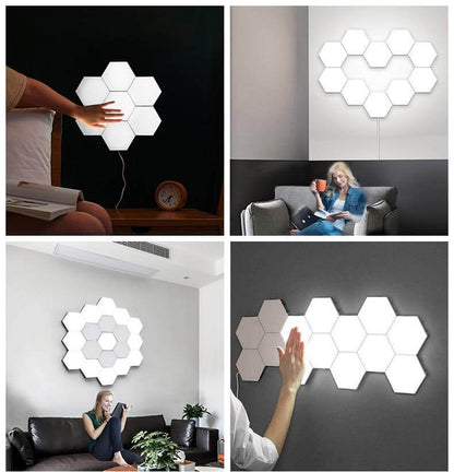 Hexagonal Modular Touchlights