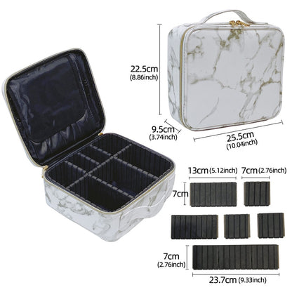 High-Capacity Cosmetic Bag