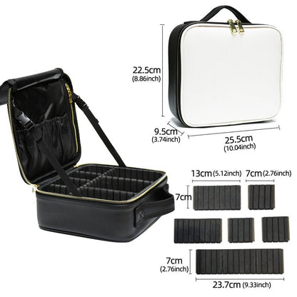 High-Capacity Cosmetic Bag