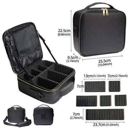 High-Capacity Cosmetic Bag