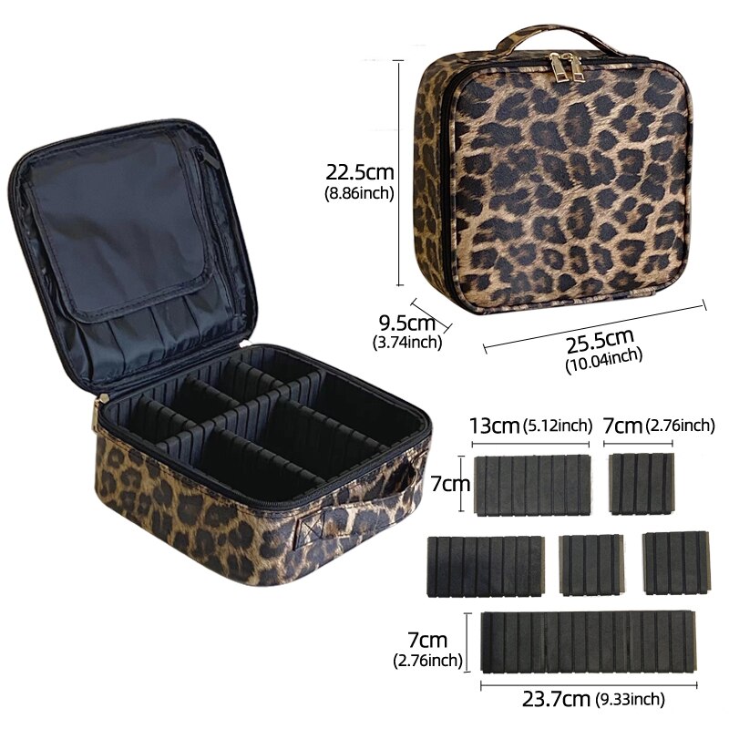 High-Capacity Cosmetic Bag