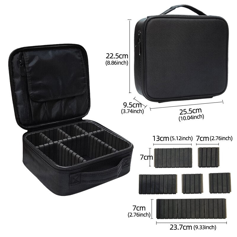 High-Capacity Cosmetic Bag