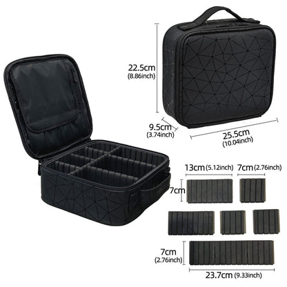 High-Capacity Cosmetic Bag