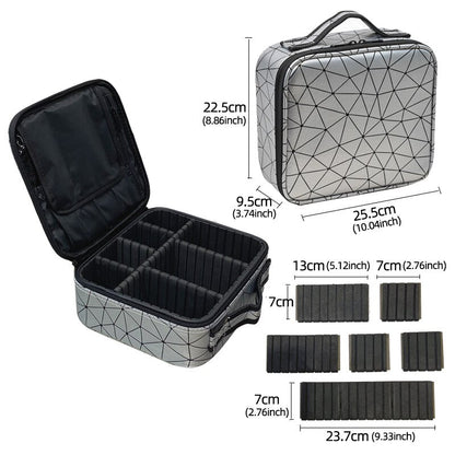 High-Capacity Cosmetic Bag
