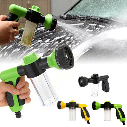 High-pressure foam gun cleaner