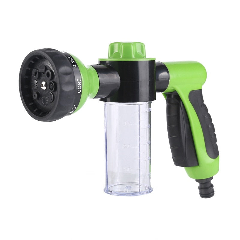 High-pressure foam gun cleaner