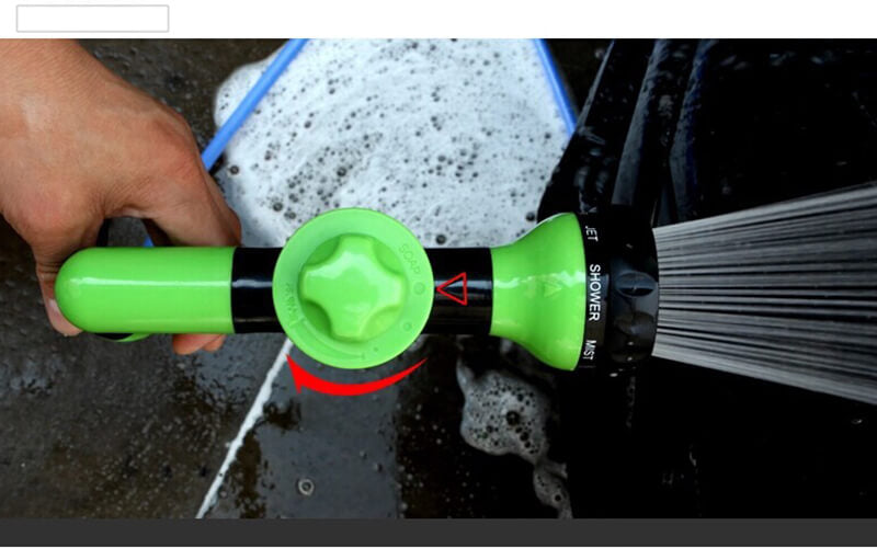 High-pressure foam gun cleaner