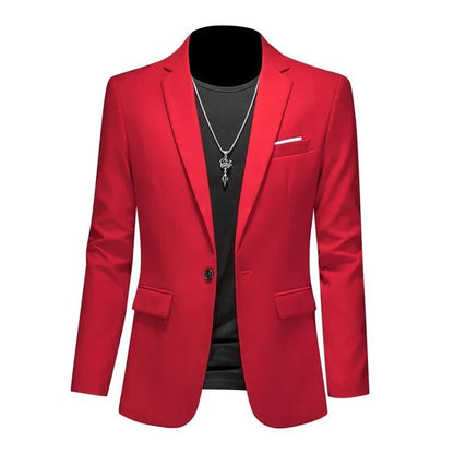 High-quality men's business blazer