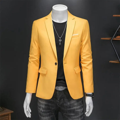 High-quality men's business blazer