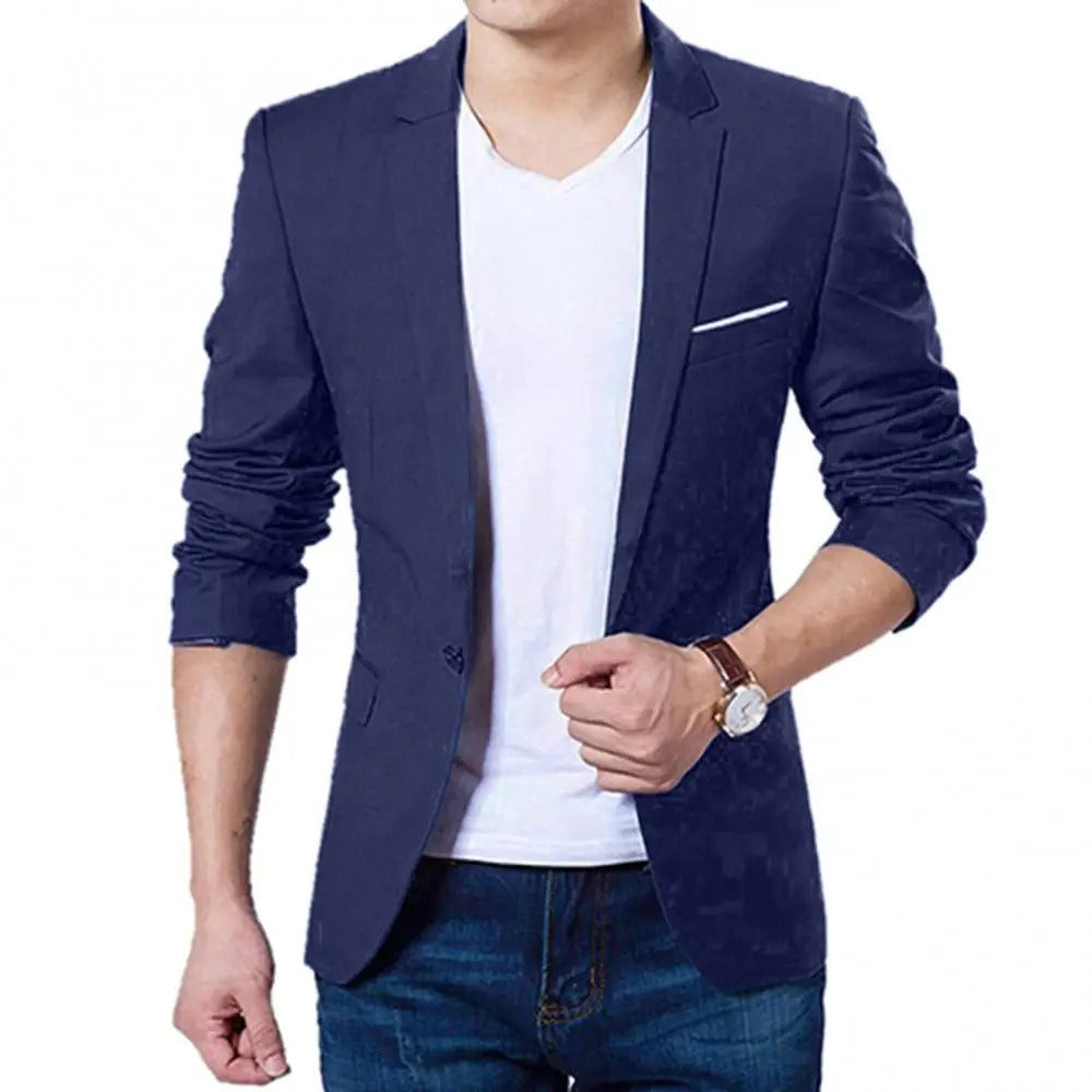 High-quality men's business blazer