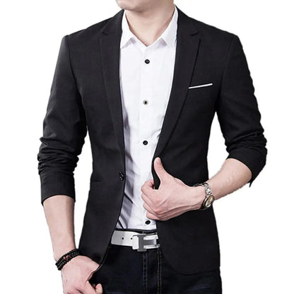 High-quality men's business blazer