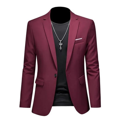 High-quality men's business blazer