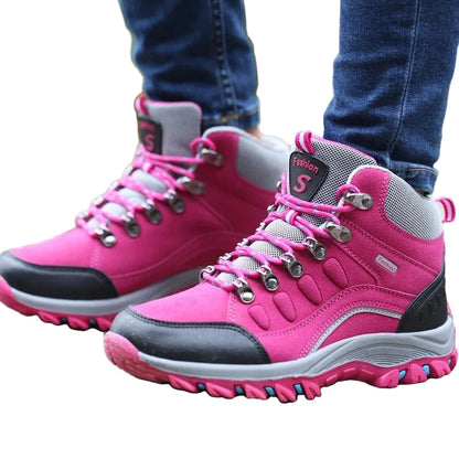 Hiking boots Women's and Men's Waterproof Robust Synthetic