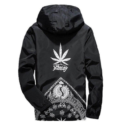 Hooded Windbreaker Jacket
