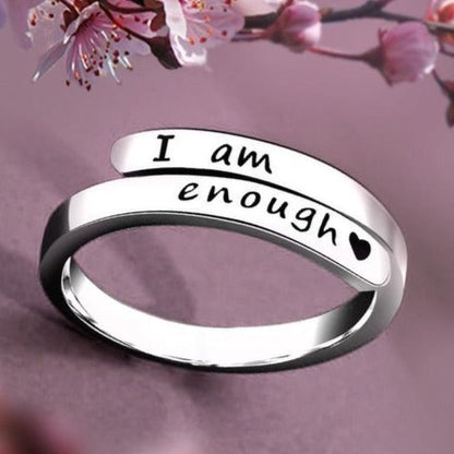 I Am Enough Ring