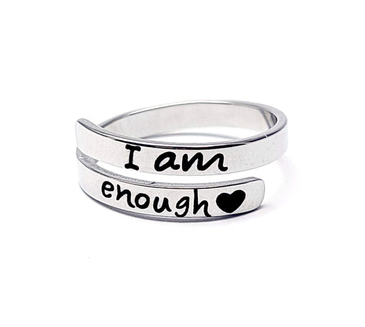 I Am Enough Ring