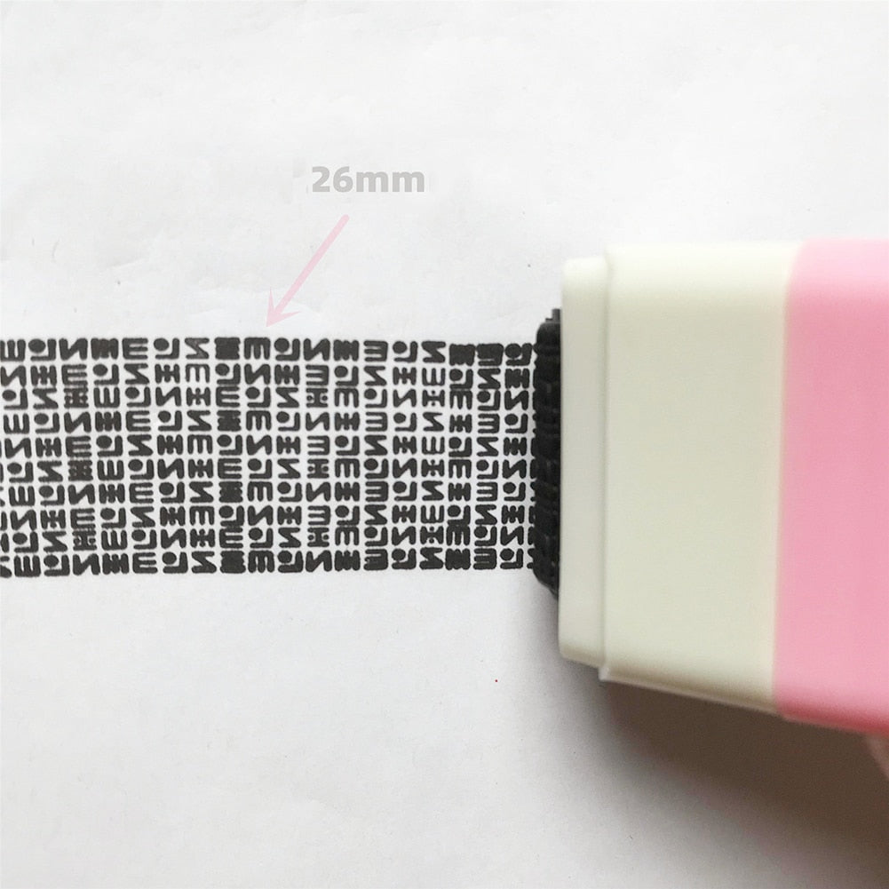 Identity theft protection stamp