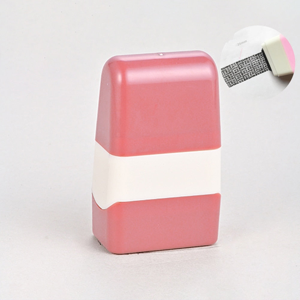 Identity theft protection stamp