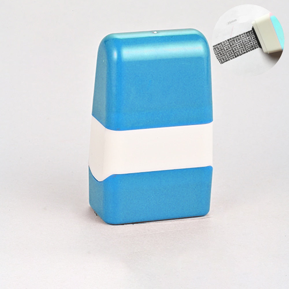 Identity theft protection stamp
