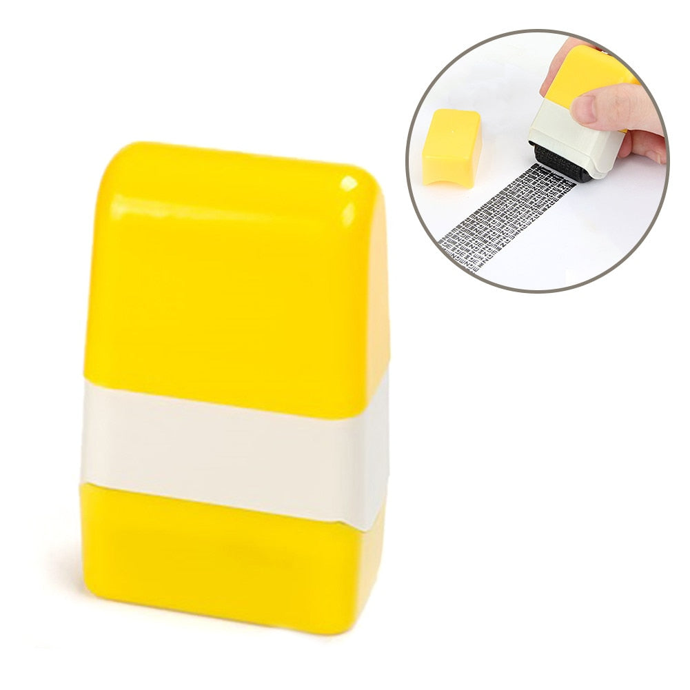 Identity theft protection stamp