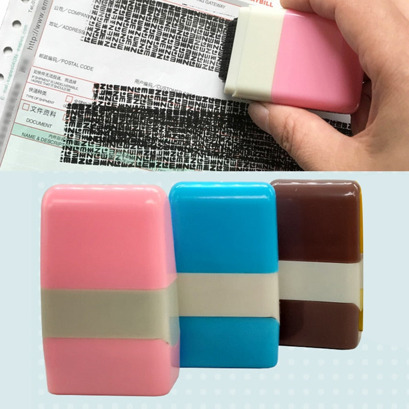 Identity theft protection stamp