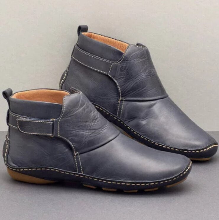 Imitation Leather Women's Ankle Boots